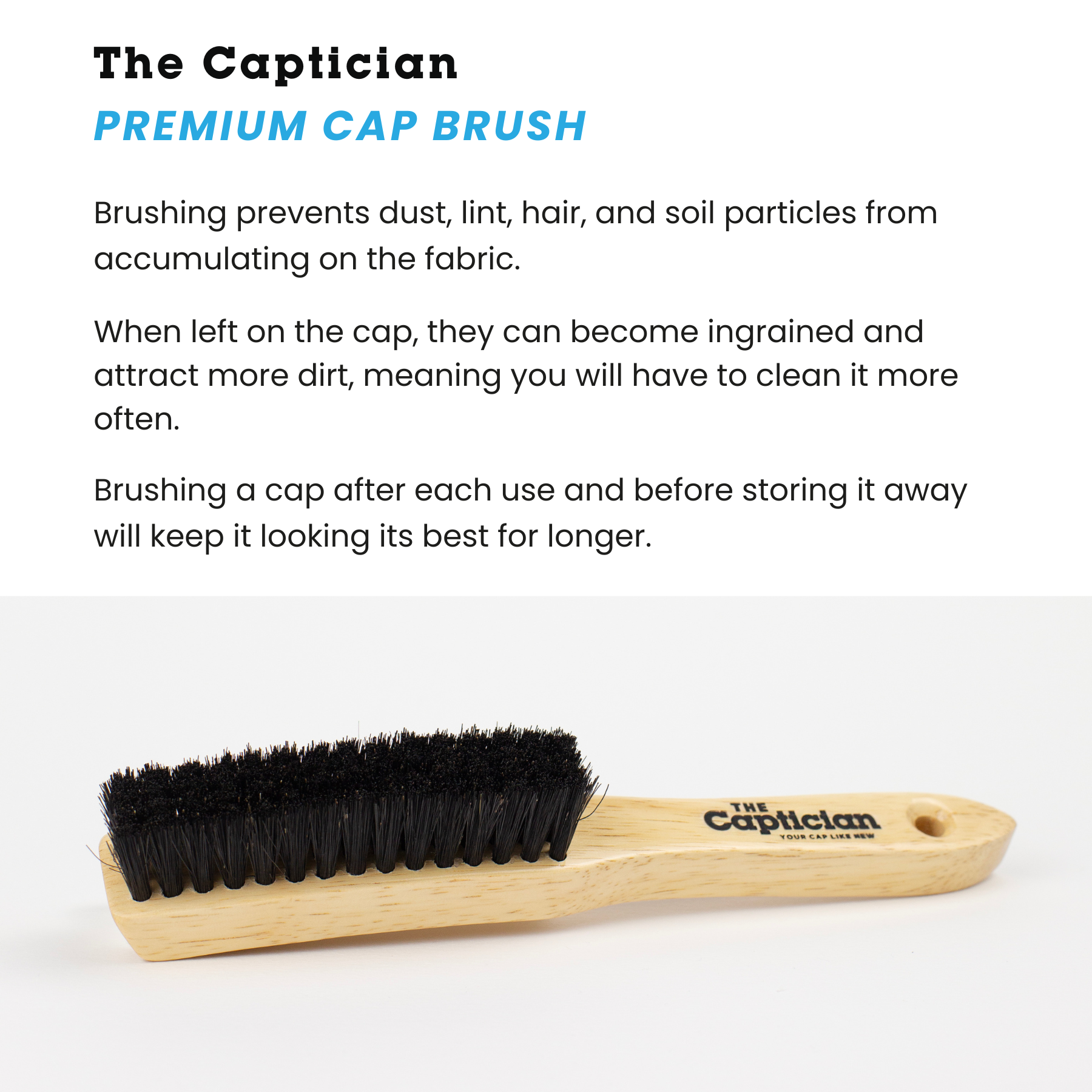 The Captician Hat Stain Cleaning Kit