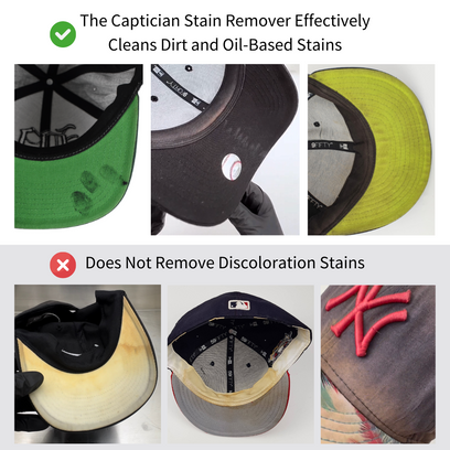 How the captician hat cleaner works