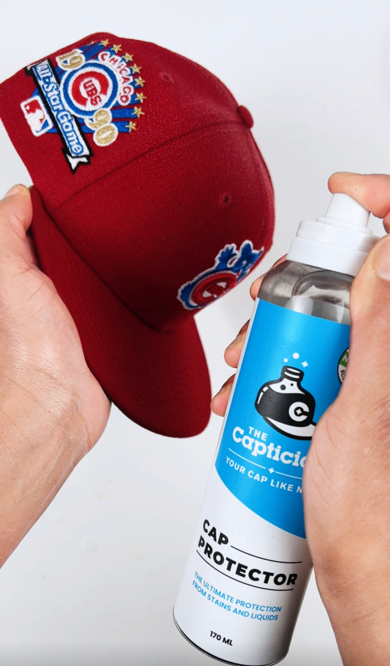 Baseball Cap Stain and Water Repellent